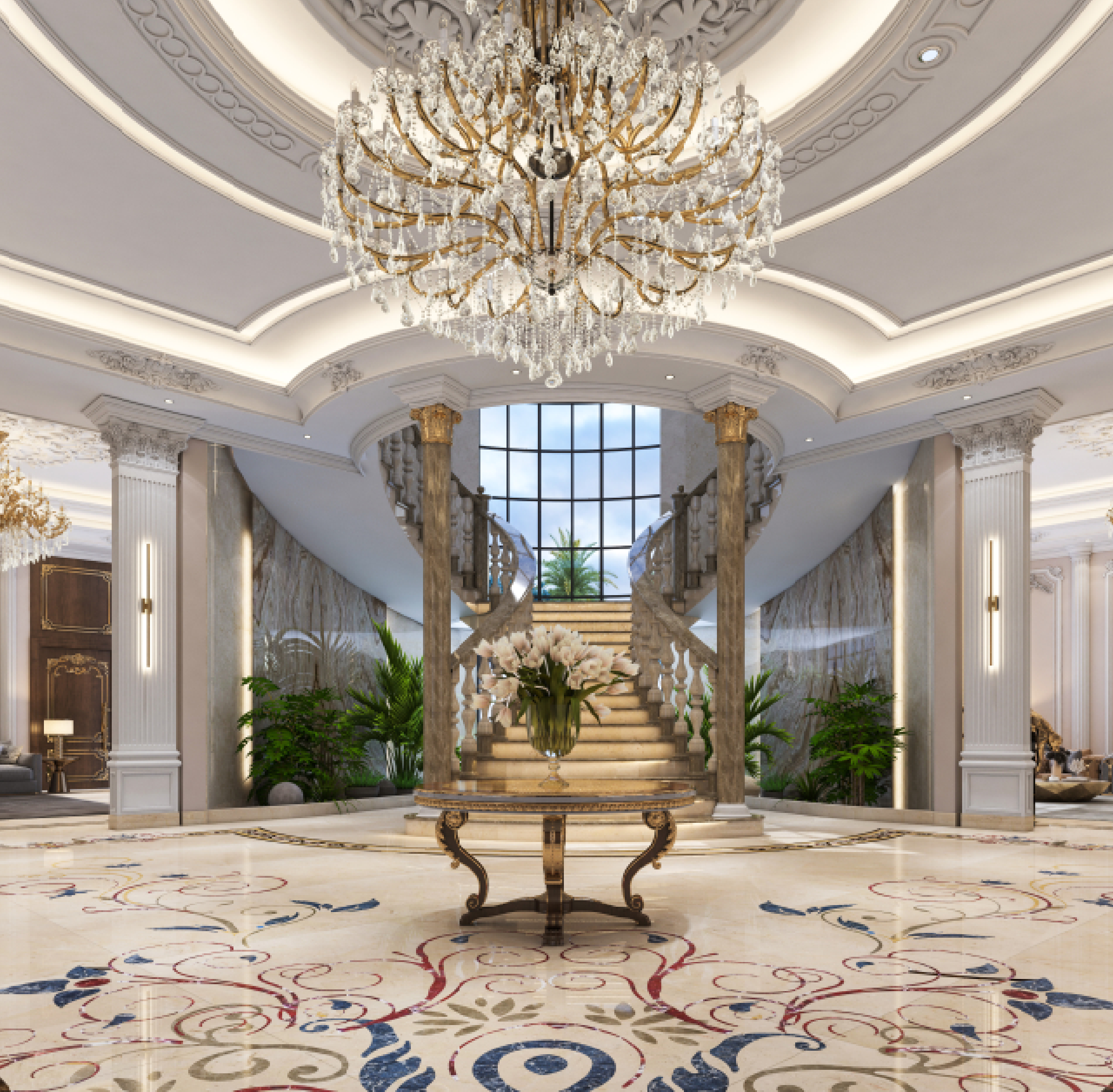 Classical Interior for Abu Dhabi Palace